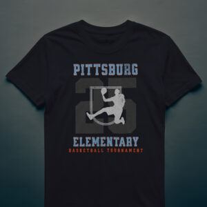 Pittsburg Elementary Basketball Tournament Apparel 2025