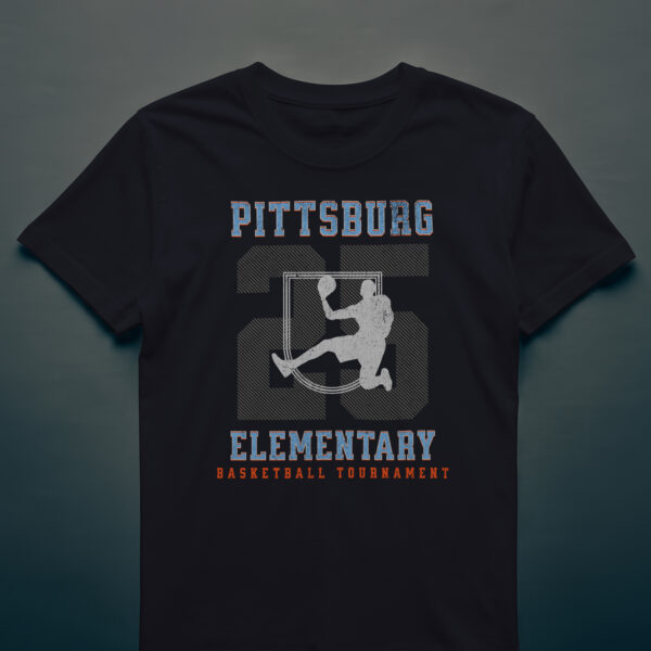 Pittsburg Elementary Basketball Tournament Apparel 2025
