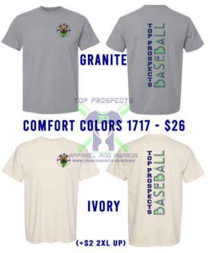 Top Prospects Baseball Back Design