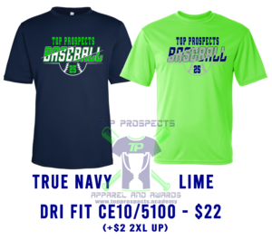 Top Prospects Baseball Slash Design
