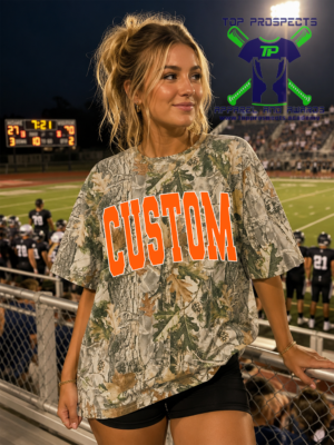Oversized Box Camo Spirit Tee